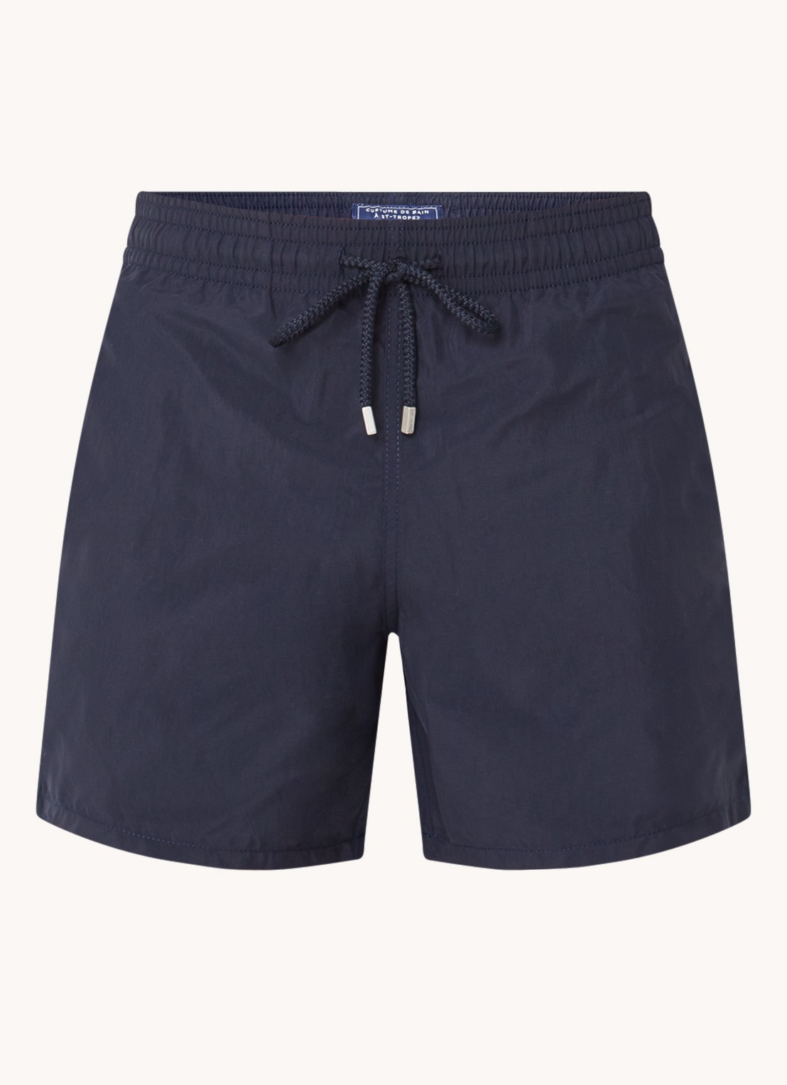 Vilebrequin Moorea zwemshorts met steekzakken - voorkant 2 donkerblauw