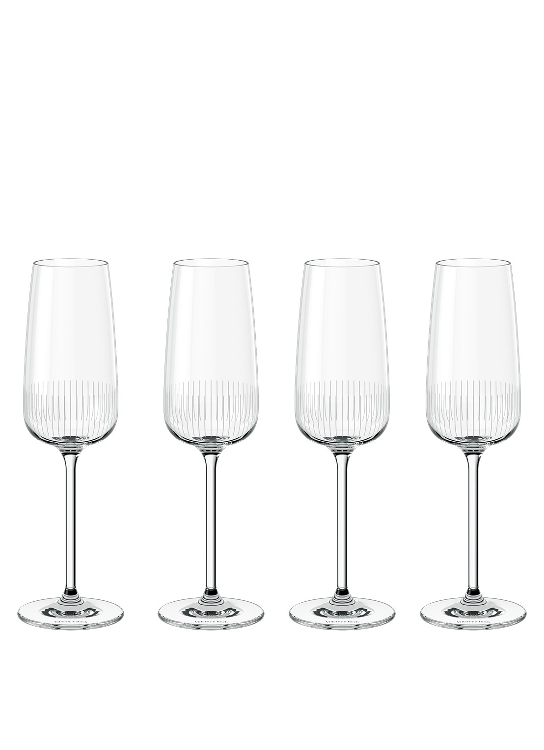 Villeroy & Boch Afina champagneglas 12 cl set van 4 - voorkant 4 undefined