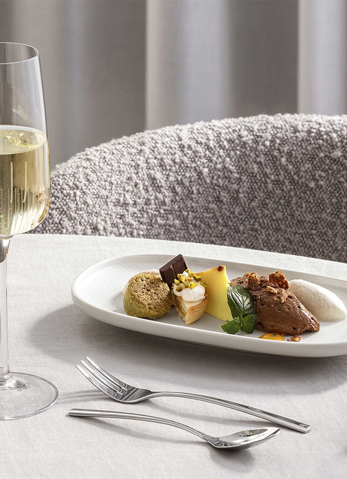 Villeroy & Boch Afina champagneglas 12 cl set van 4 - voorkant 5 undefined