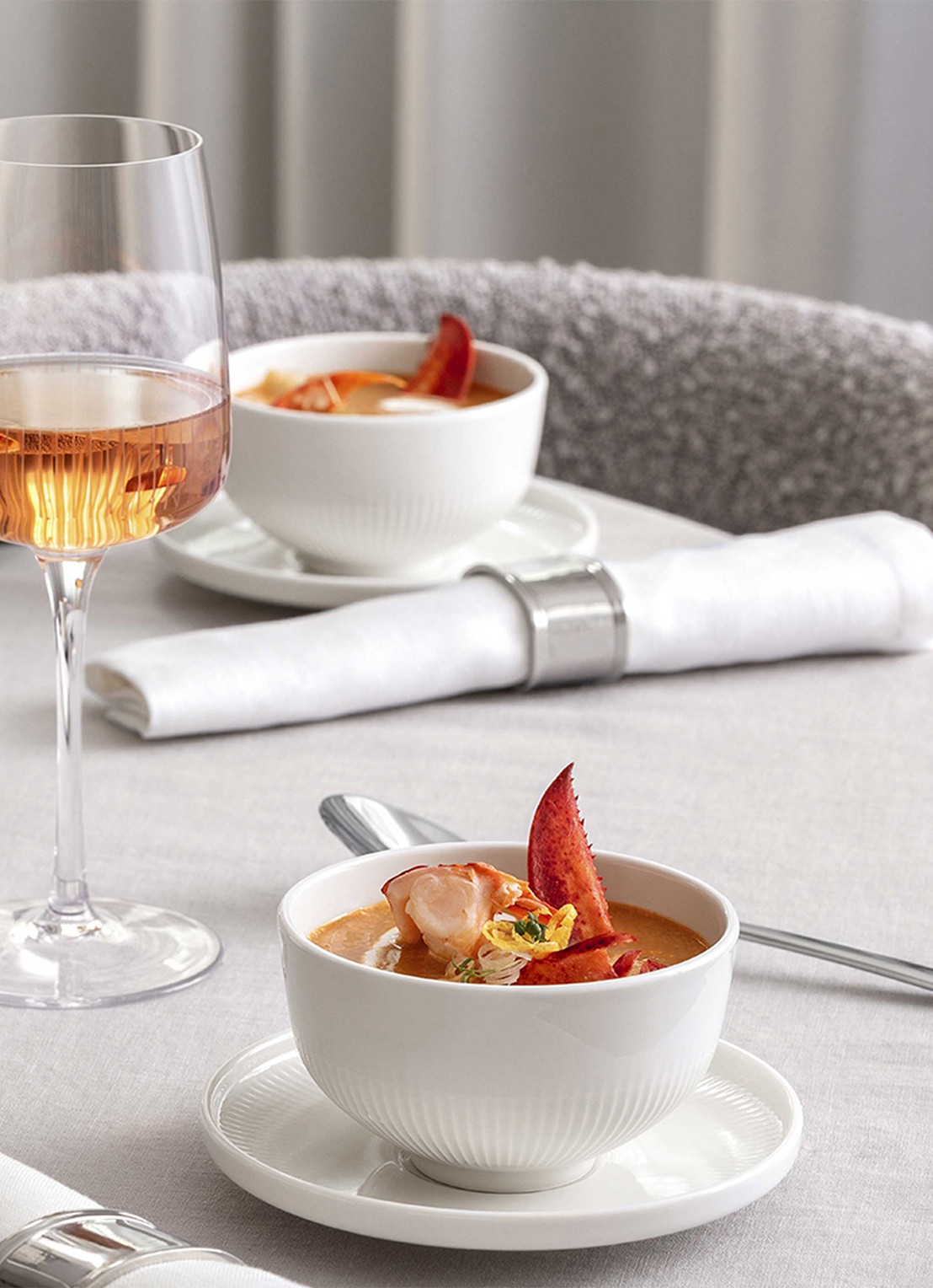 Villeroy & Boch Afina kom 10,5 cm - voorkant 2 wit