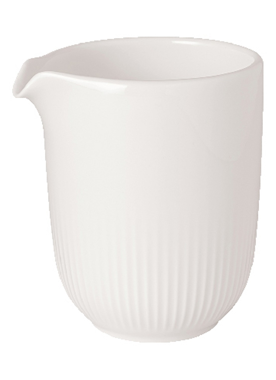 Villeroy & Boch Afina melkkannetje 17 cl - voorkant wit