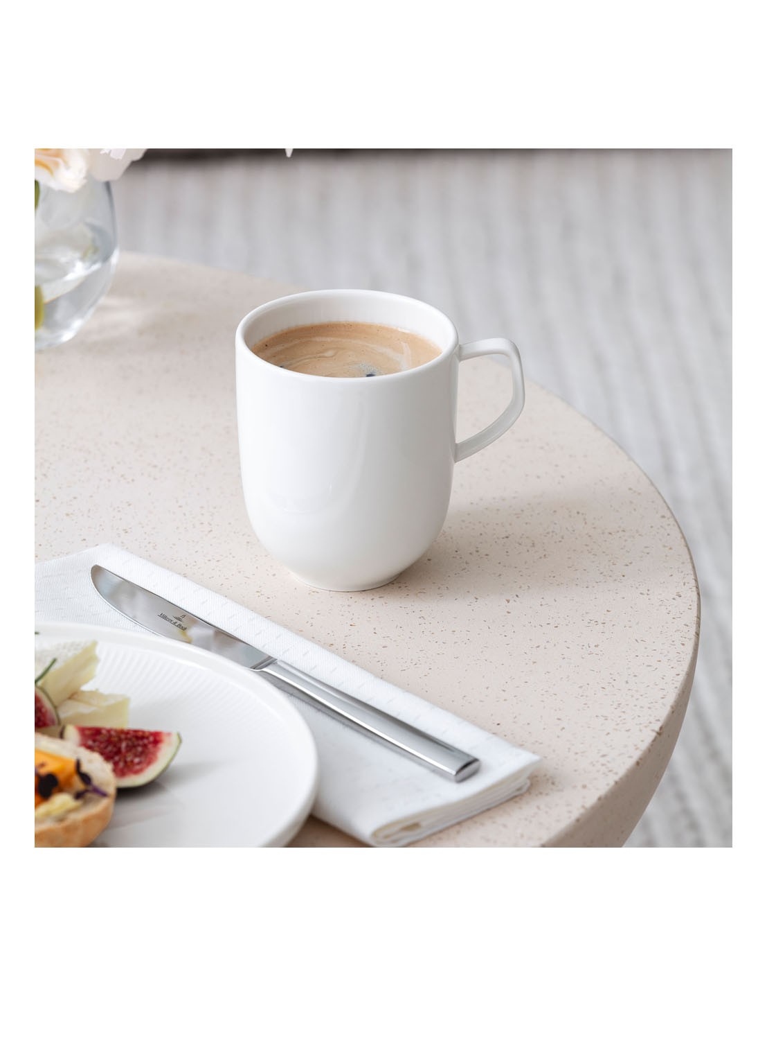 Villeroy & Boch Afina mok 35 cl - detail 3 gebroken wit