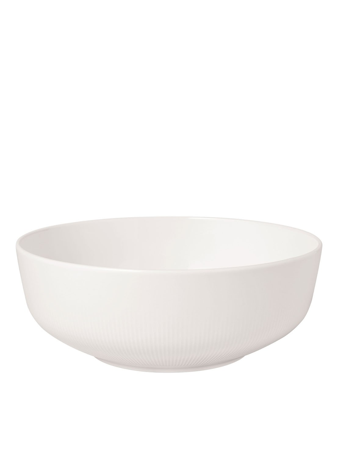 Villeroy & Boch Afina saladeschaal 24 cm - voorkant 2 gebroken wit
