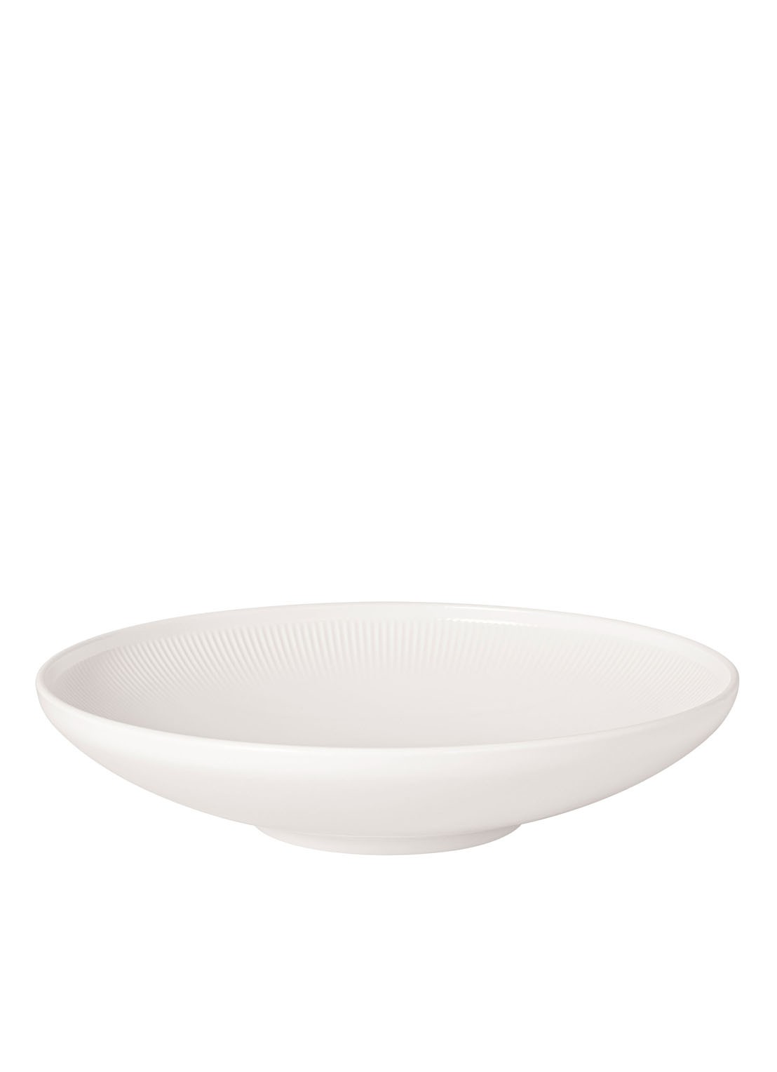 Villeroy & Boch Afina schaal 25 cm - voorkant 2 gebroken wit