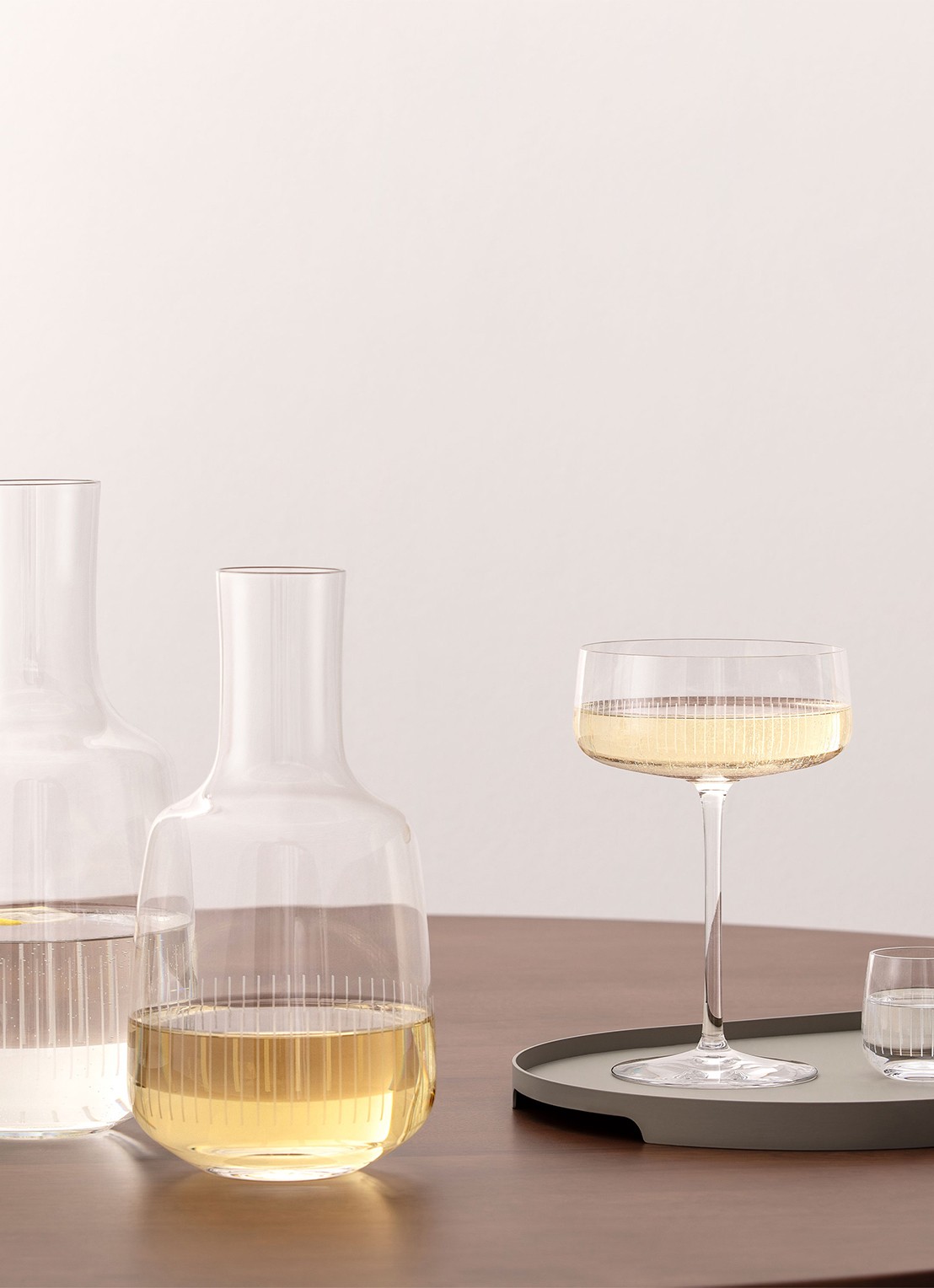 Villeroy & Boch Afina whiskyglas set van 4 - achterkant transparant