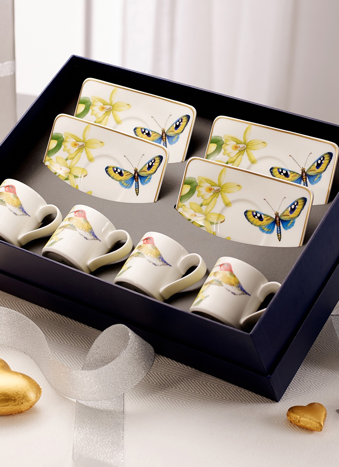 Villeroy & Boch Amazonia espressokopje 8 cl - achterkant gebroken wit