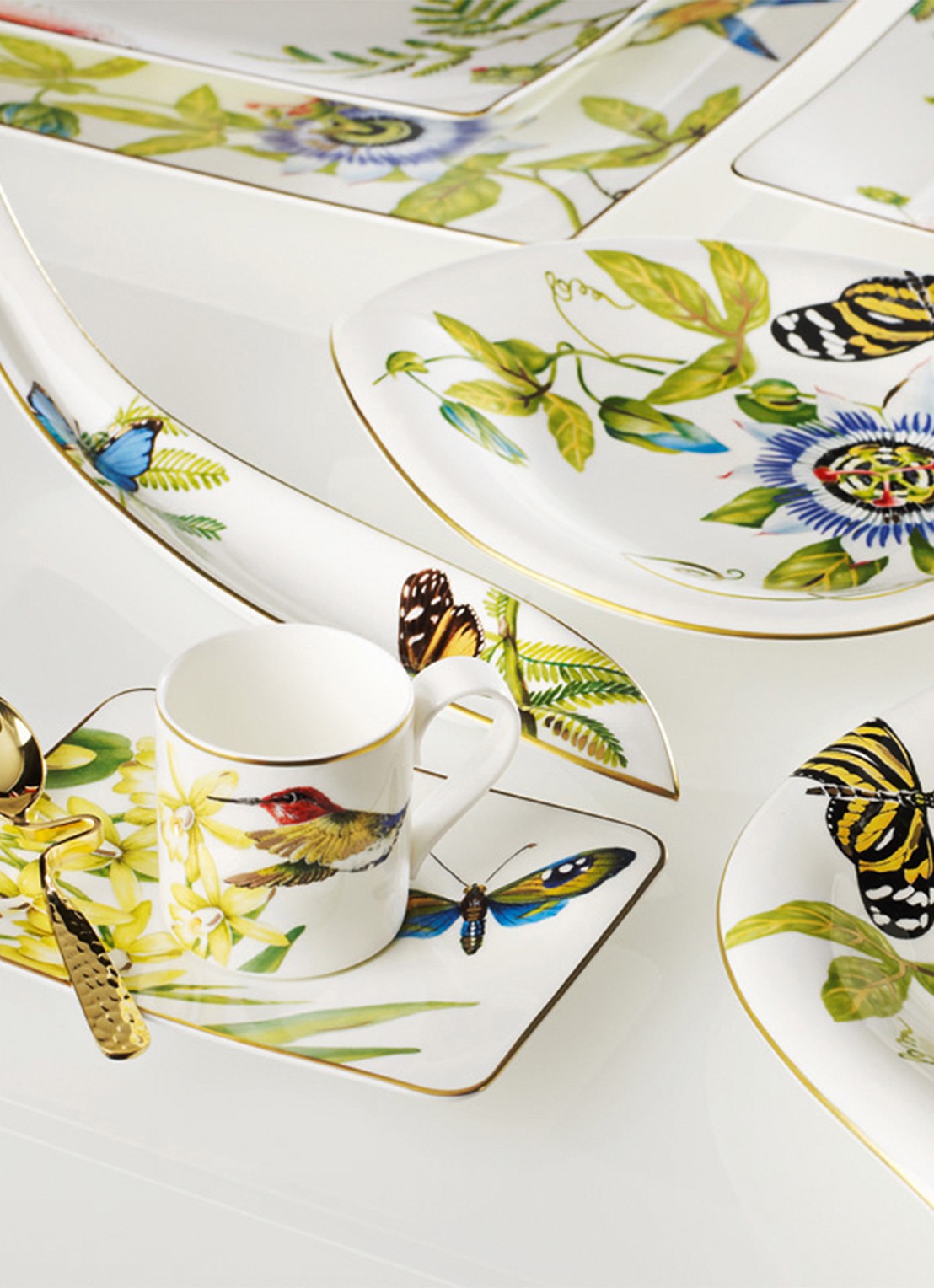 Villeroy & Boch Amazonia espressokopje 8 cl - detail 2 gebroken wit