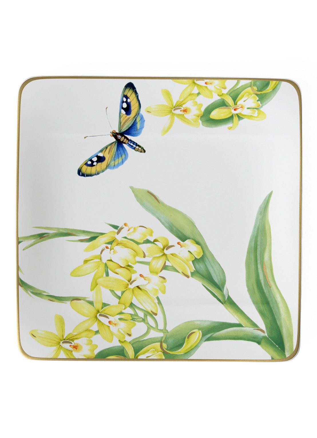 Villeroy & Boch Amazonia ontbijtbord 23 cm - voorkant groen