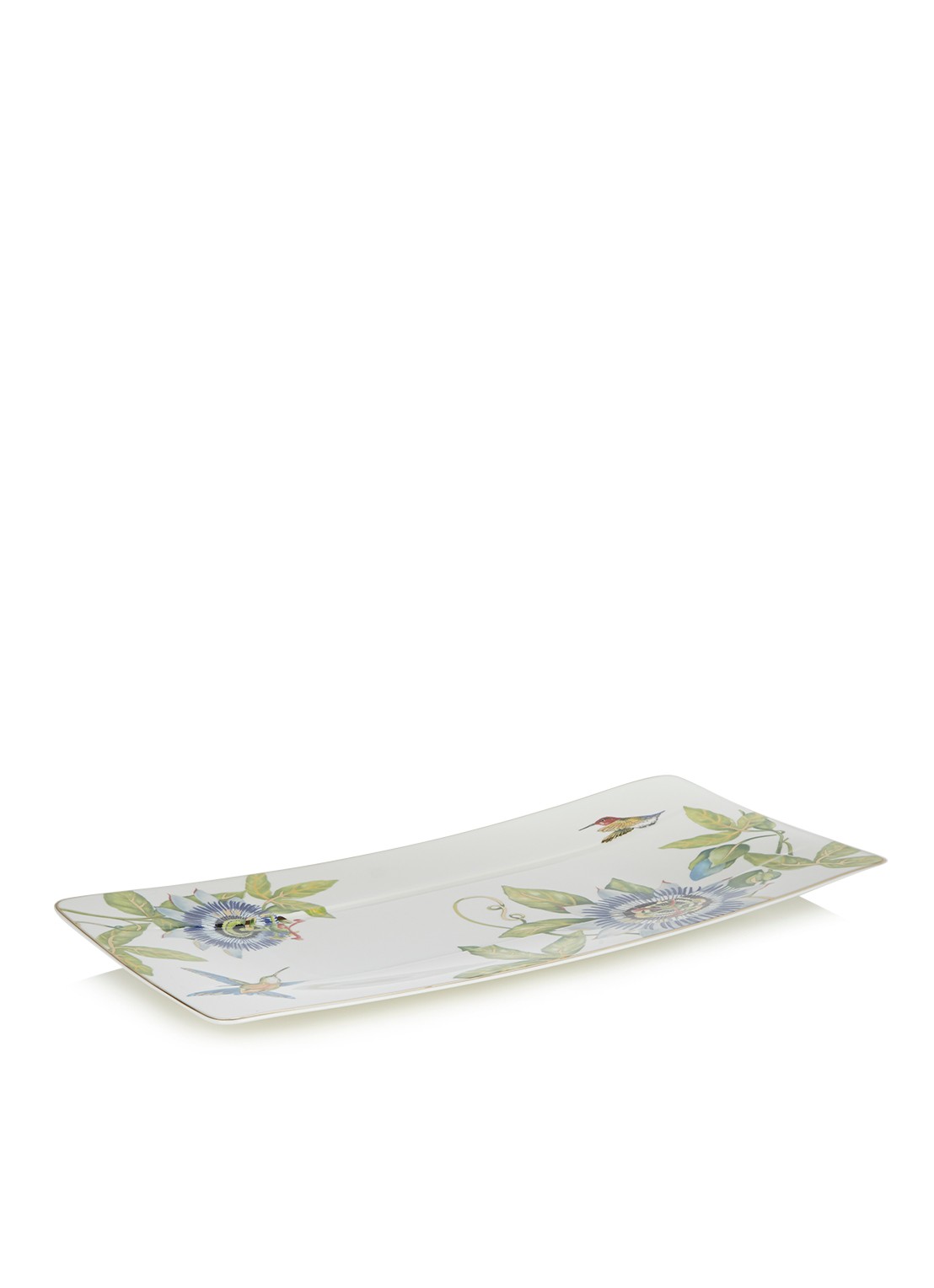 Villeroy & Boch Amazonia serveerschaal 44 cm - voorkant donkerblauw