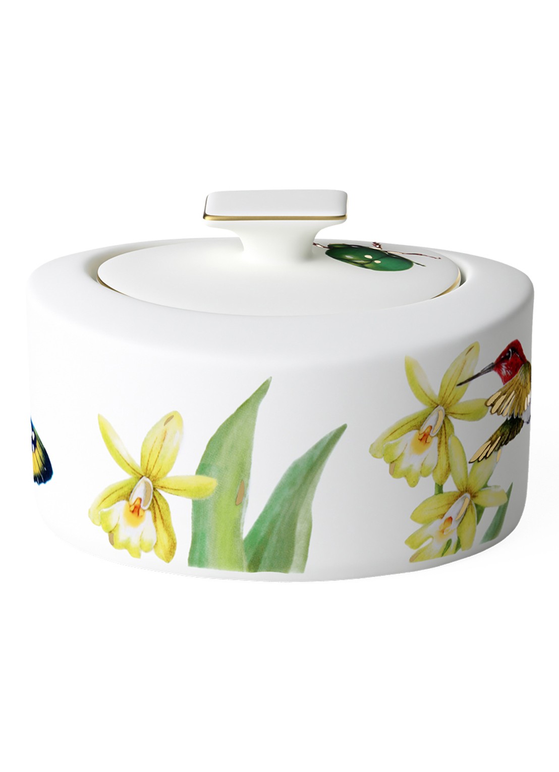 Villeroy & Boch Amazonia suikerpot 0,33 liter - voorkant 3 geel