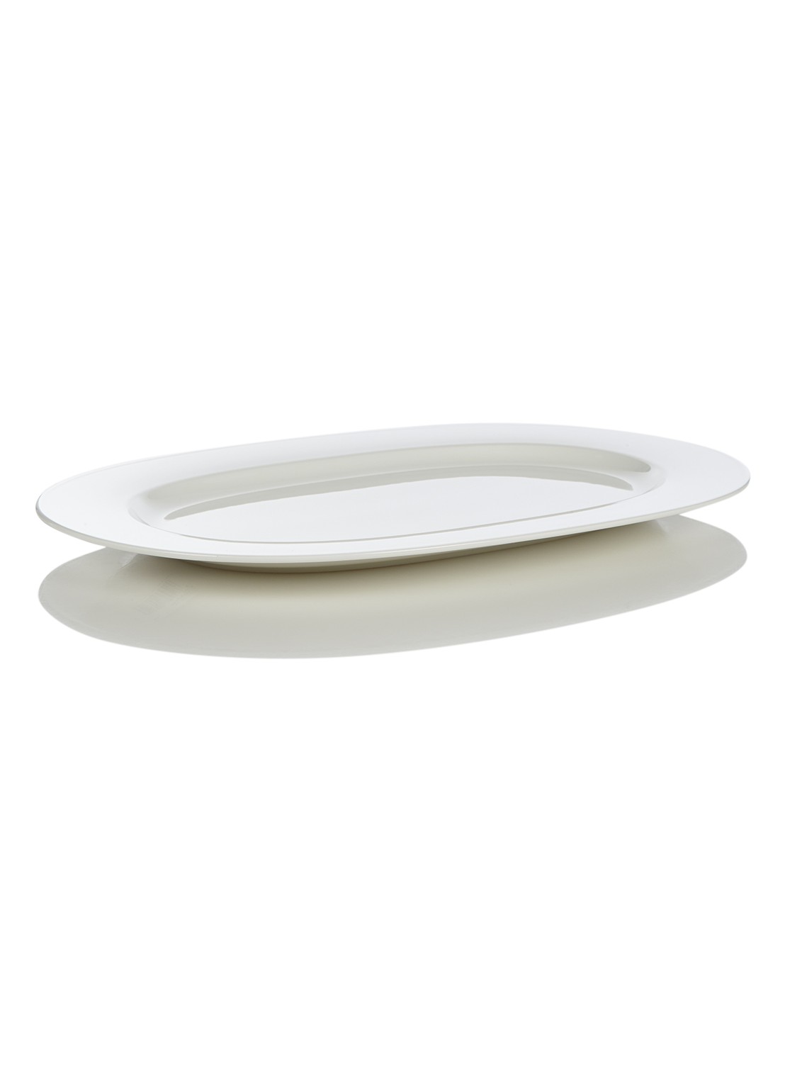 Villeroy & Boch Anmut serveerschaal 41 cm - voorkant 2 gebroken wit