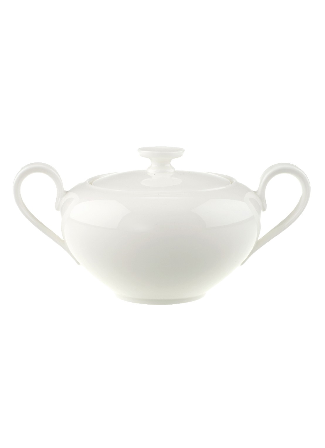Villeroy & Boch Anmut suikerpot - voorkant gebroken wit