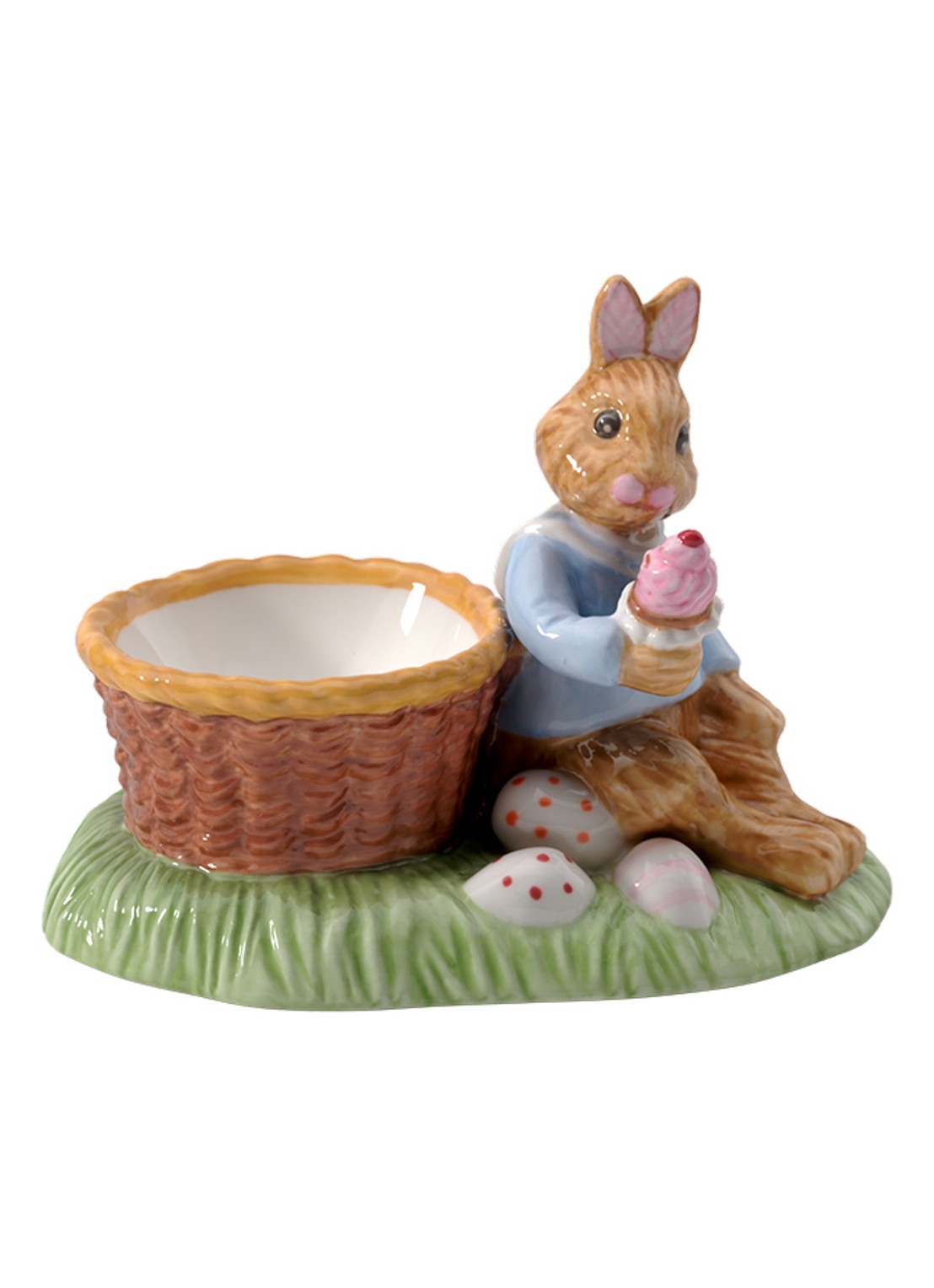 Villeroy & Boch Annual Easter Edition 2026 eierdop 9,8 cm - voorkant bruin