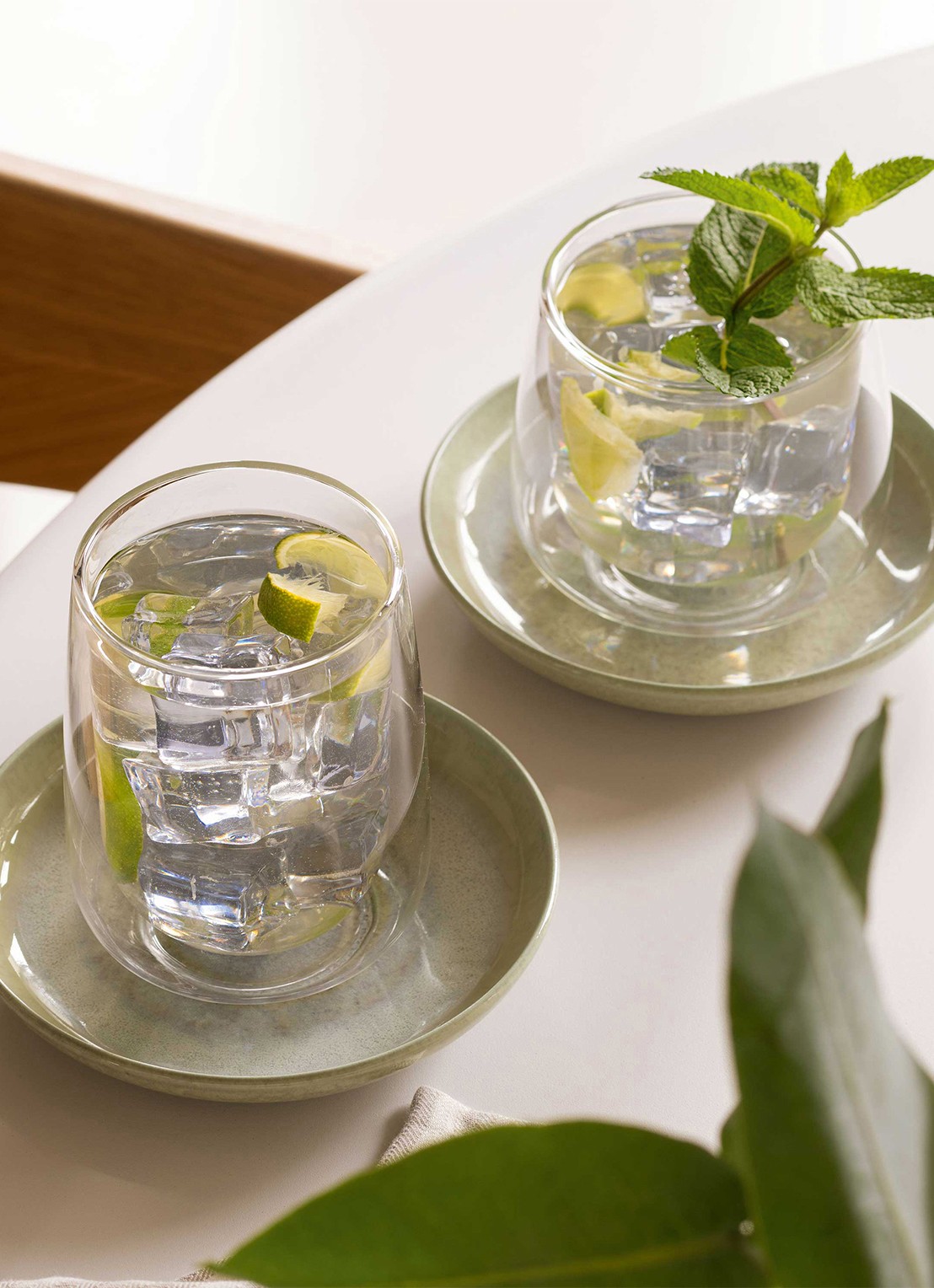 Villeroy & Boch Artesano dubbelwandig cappuccinoglas 25 cl set van 2 - achterkant transparant
