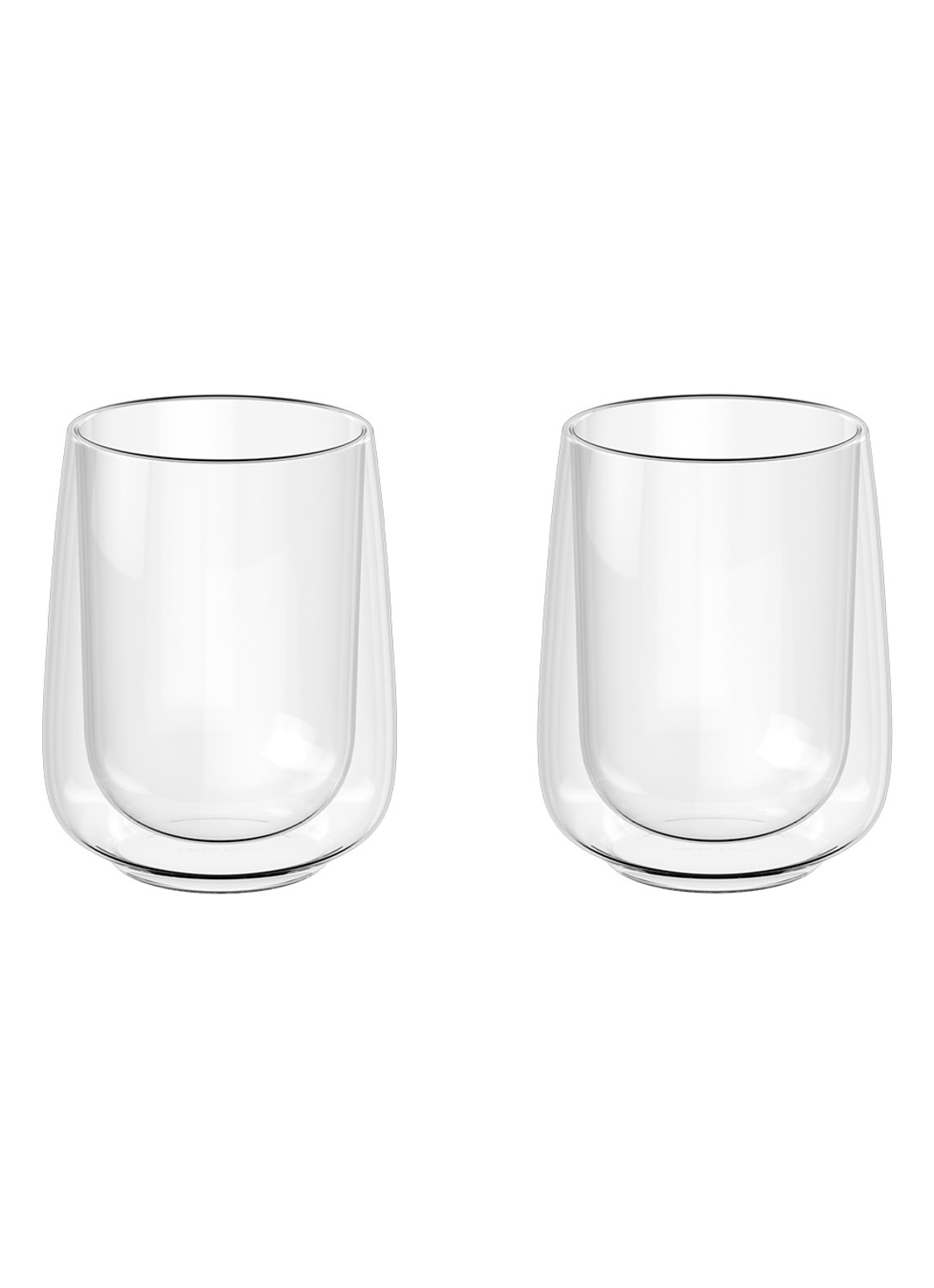 Villeroy & Boch Artesano dubbelwandig latte machiato glas  25 cl set van 2 - voorkant transparant