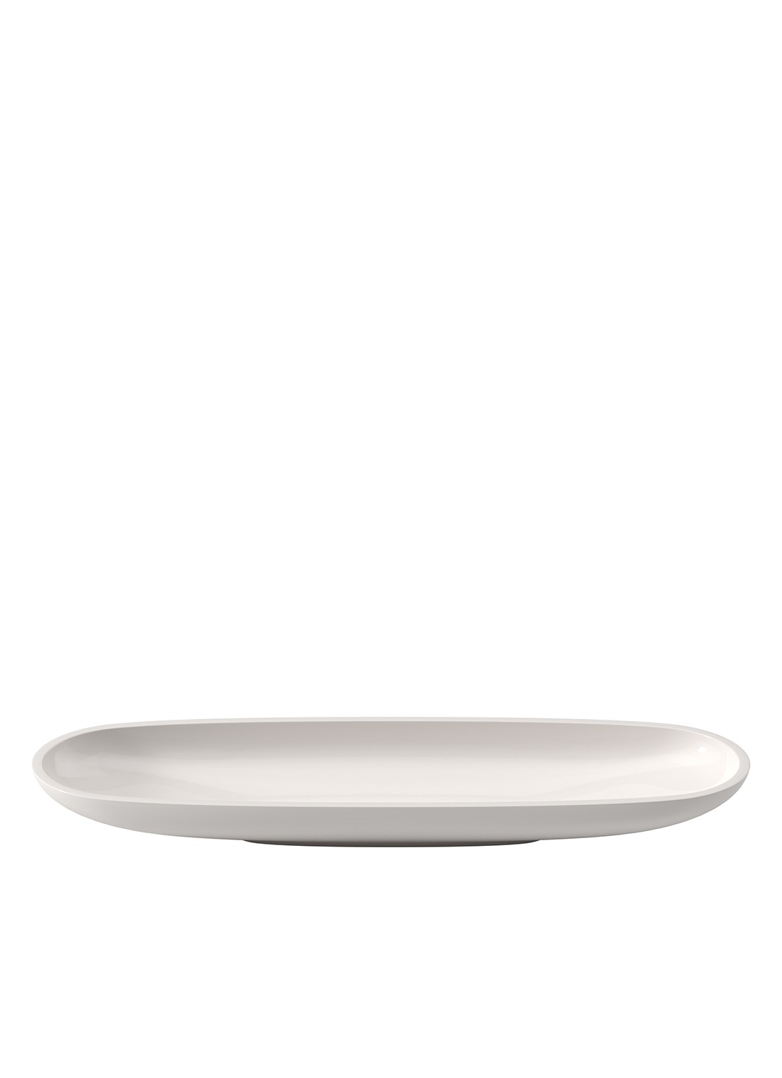 Villeroy & Boch Artesano Original baguetteschaal 44 cm - voorkant 4 gebroken wit