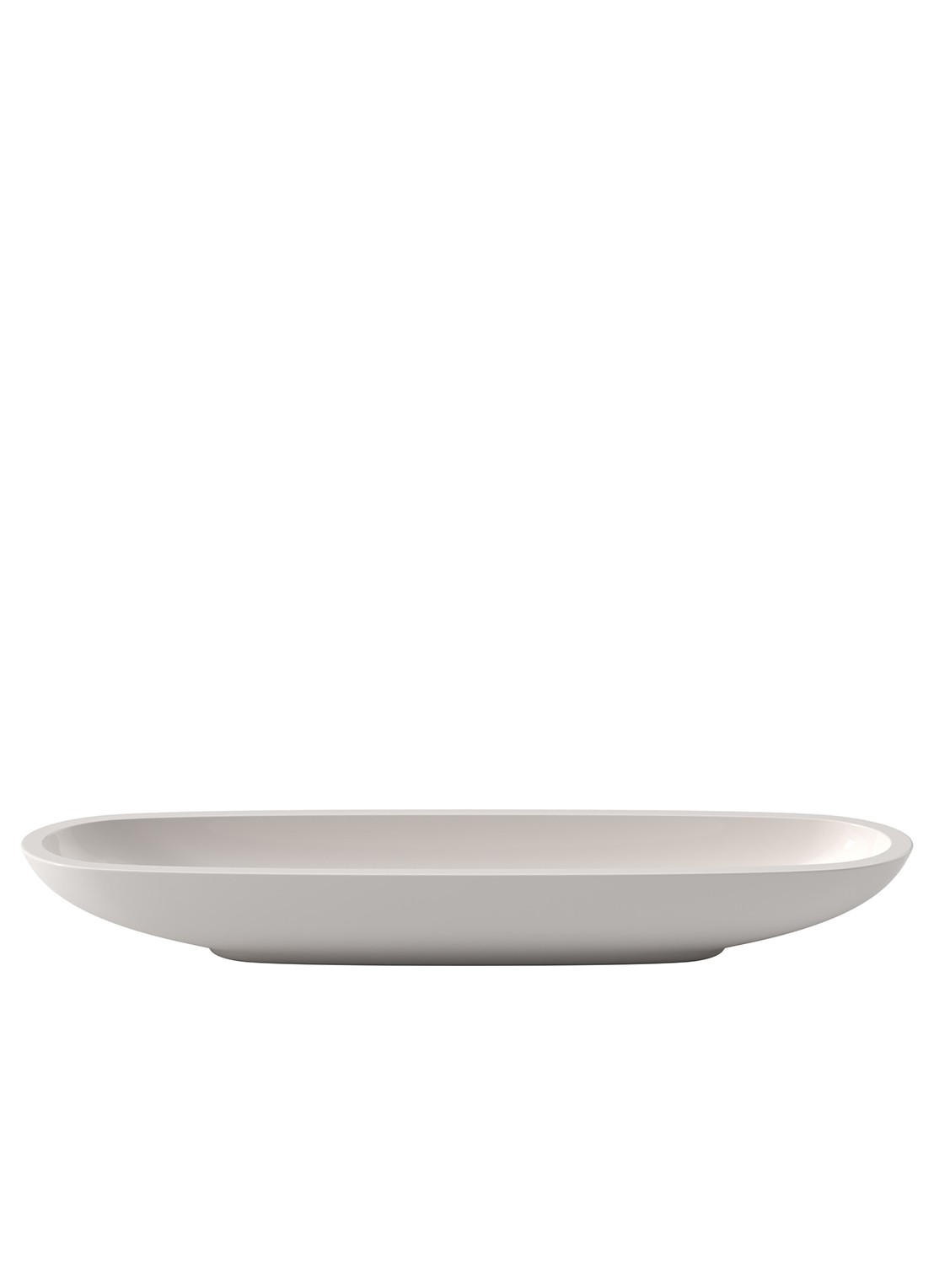 Villeroy & Boch Artesano Original olijvenschaal 28 cm - voorkant 2 gebroken wit