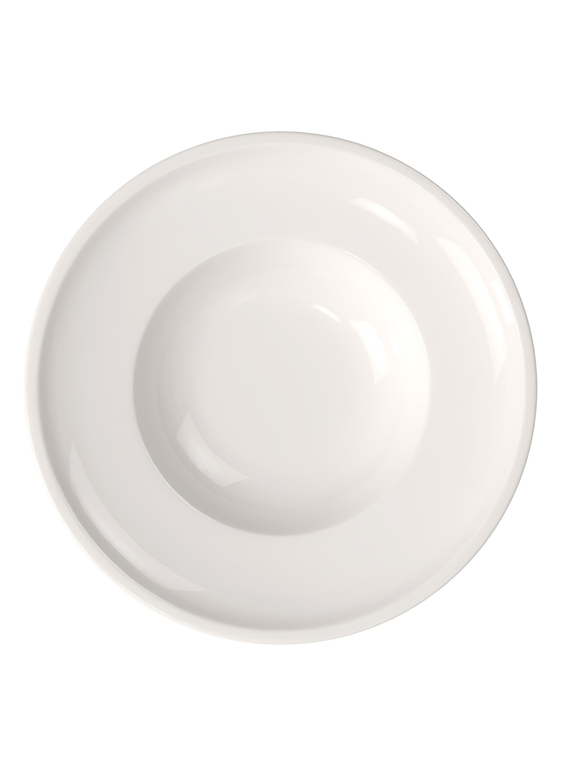 Villeroy & Boch Artesano Orignal soepbord 25 cm  - voorkant 2 gebroken wit
