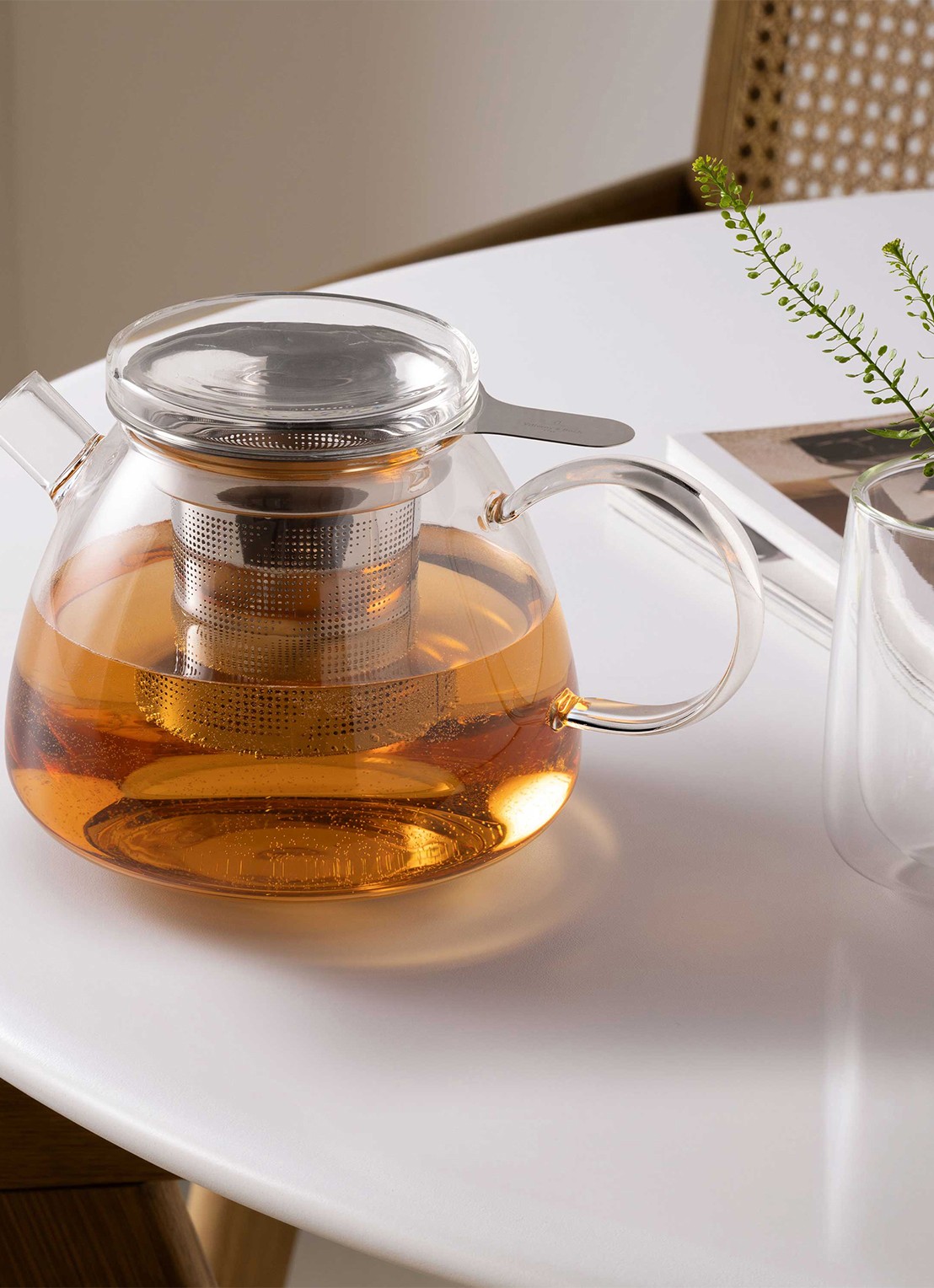 Villeroy & Boch Artesano theepot 1 liter  - detail transparant