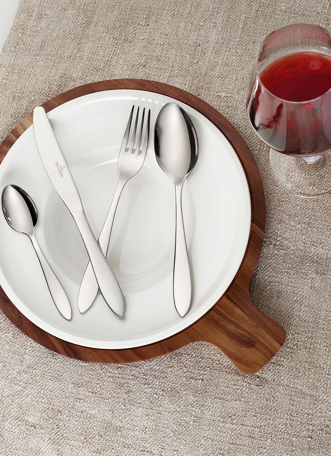 Villeroy & Boch Arthur bestekset 24-delig  - voorkant 4 zilver