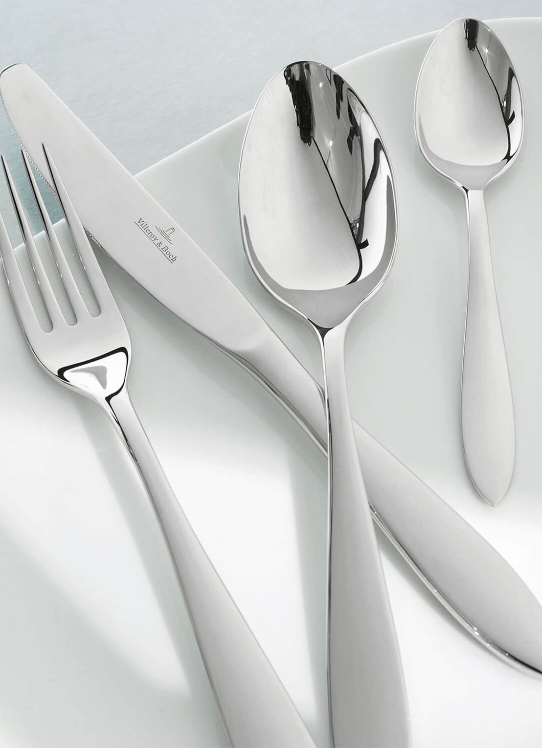Villeroy & Boch Arthur bestekset 30-delig - achterkant 4 roestvrijstaal