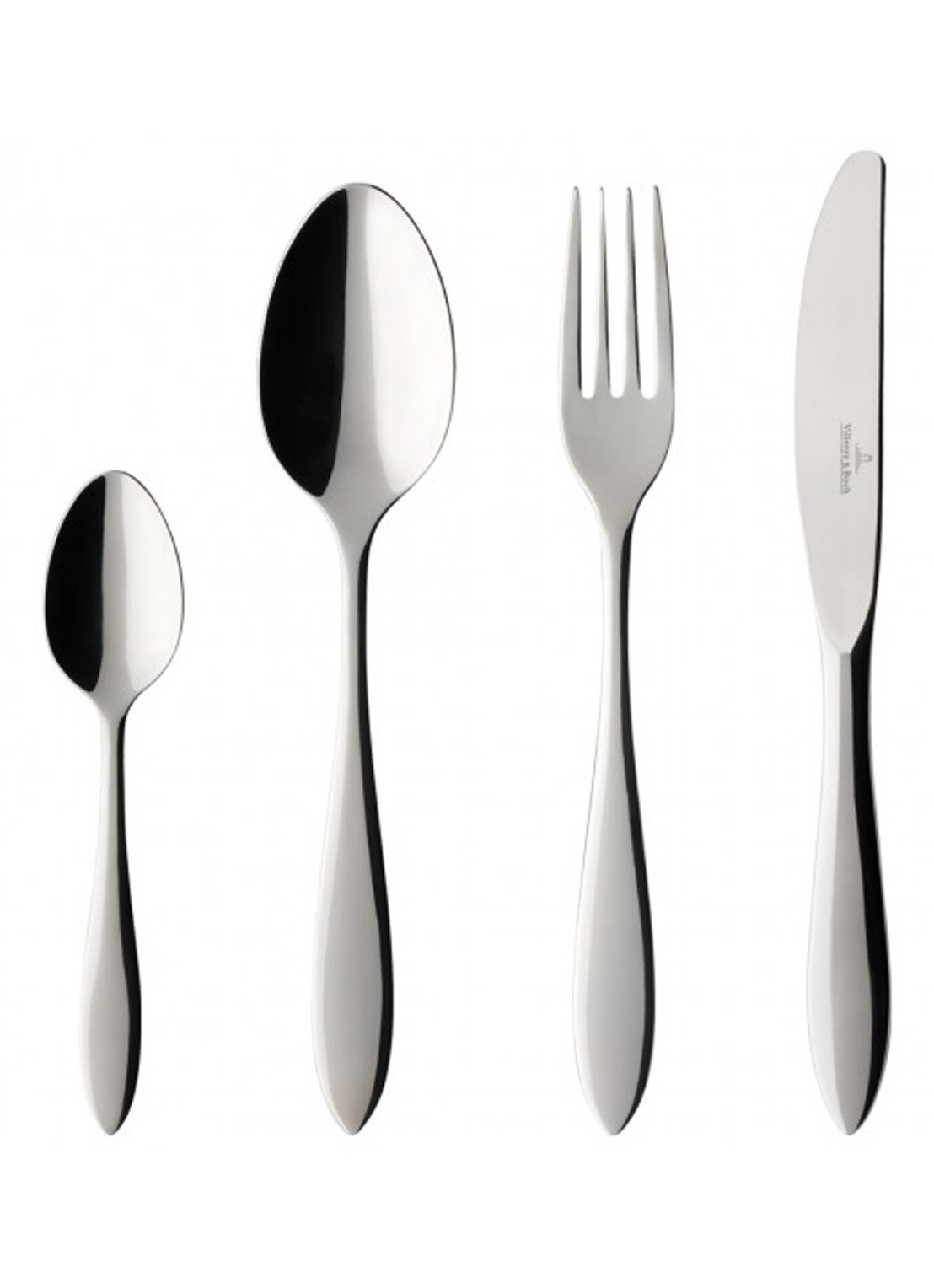Villeroy & Boch Arthur bestekset 30-delig  - detail 3 zilver