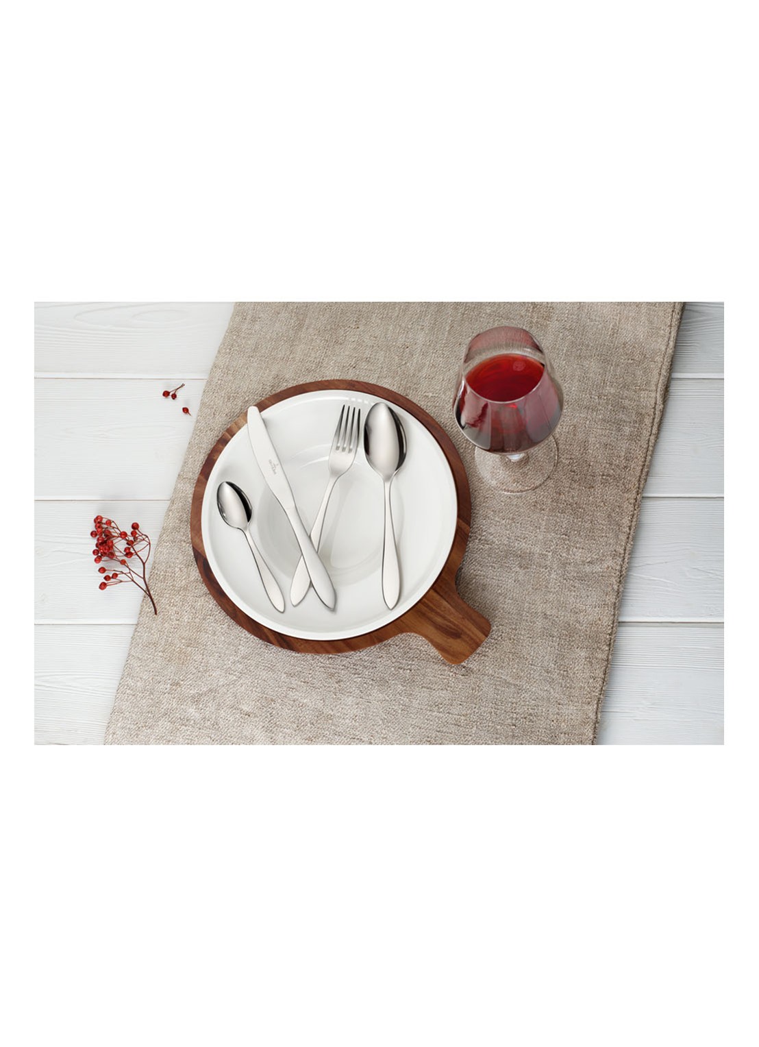 Villeroy & Boch Arthur bestekset 68-delig - detail zilver