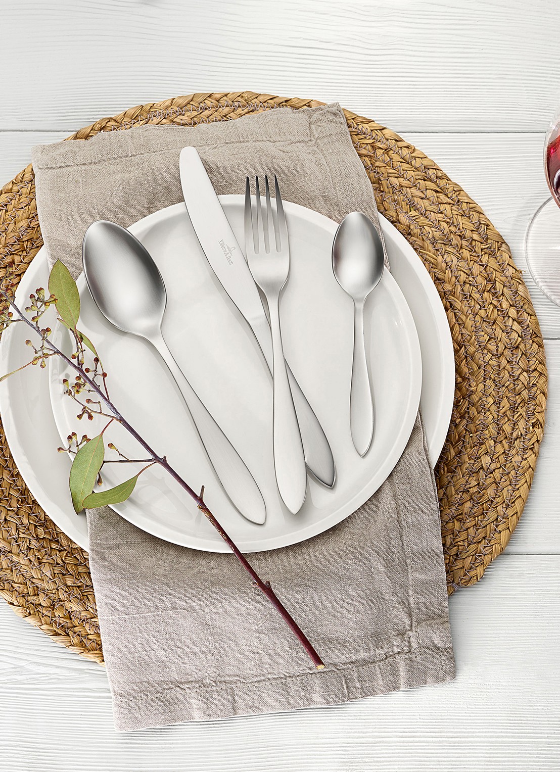 Villeroy & Boch Arthur Brushed bestekset 24-delig - detail 3 roestvrijstaal