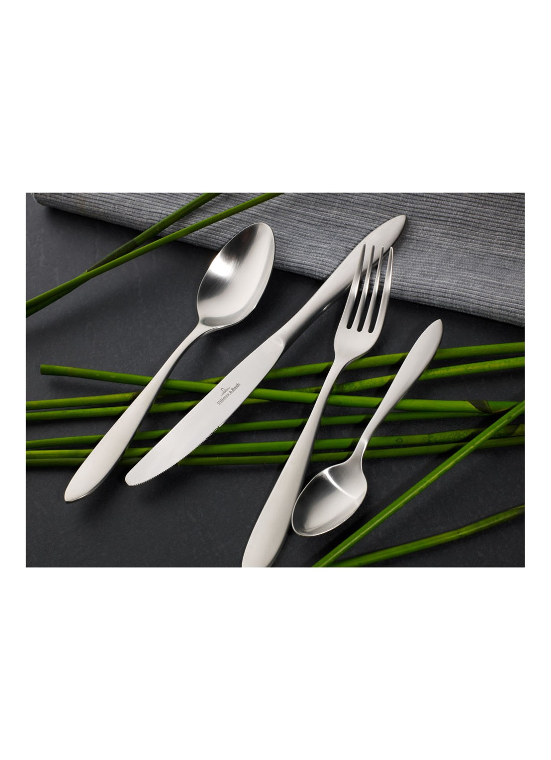 Villeroy & Boch Arthur Brushed bestekset 24-delig - detail 4 roestvrijstaal
