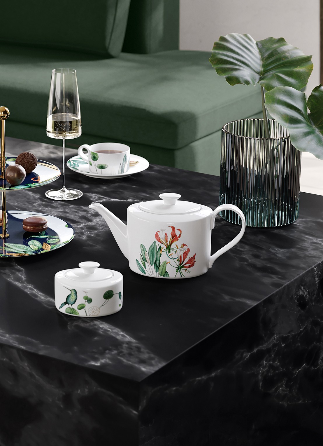 Villeroy & Boch Avarua koffie- en theepot 0,8 liter - detail 5 gebroken wit
