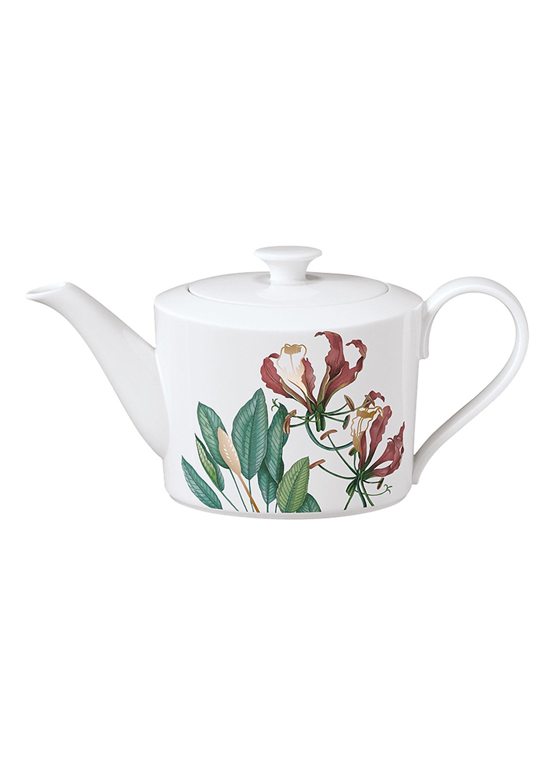 Villeroy & Boch Avarua koffie- en theepot 0,8 liter - voorkant 2 gebroken wit