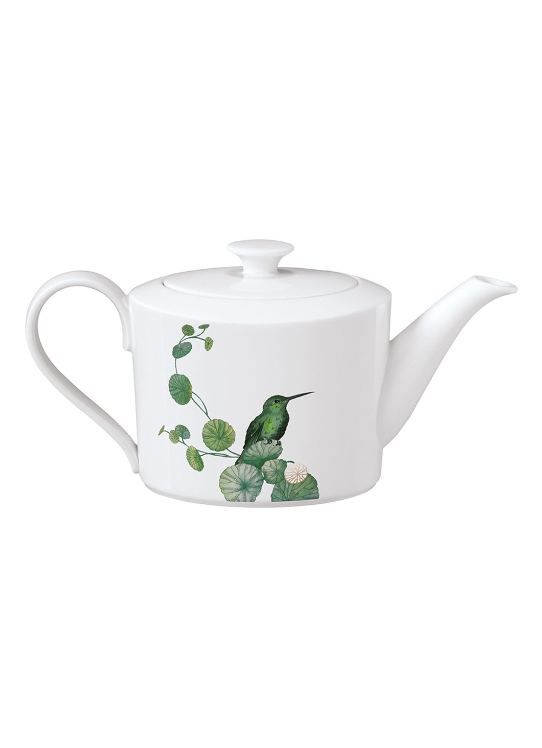 Villeroy & Boch Avarua koffie- en theepot 0,8 liter - voorkant 3 gebroken wit