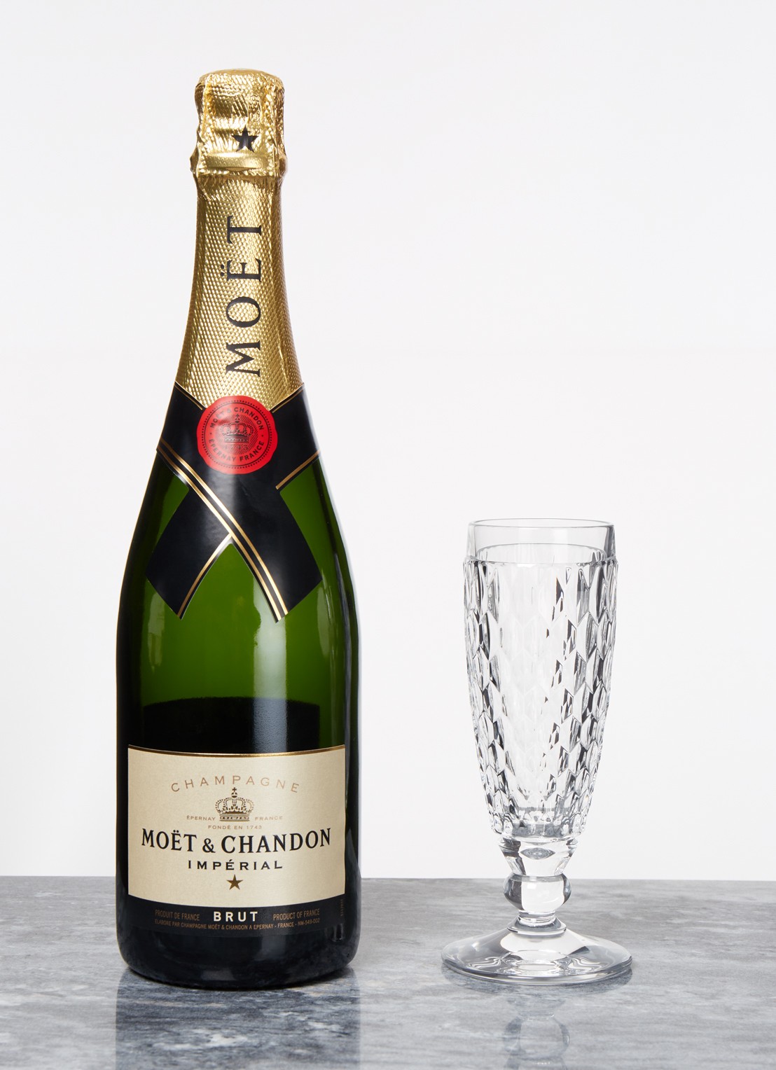 Villeroy & Boch Boston champagneglas 15 cl - voorkant 4 transparant