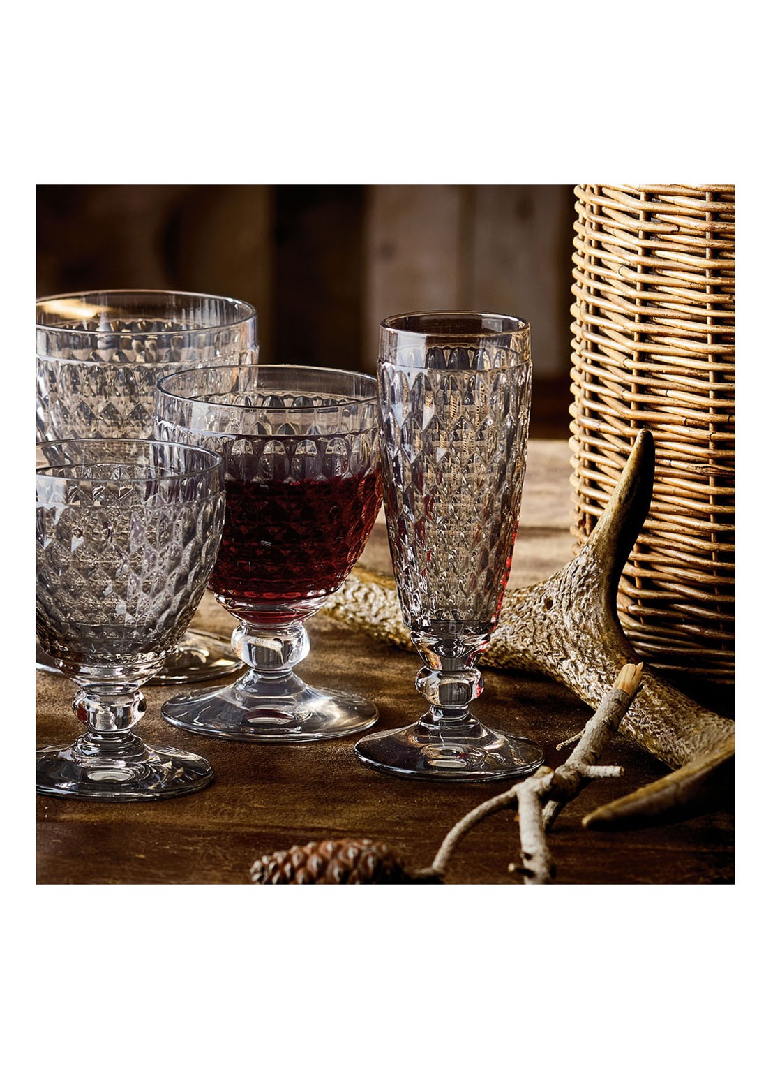 Villeroy & Boch Boston champagneglas 15 cl - detail grijs