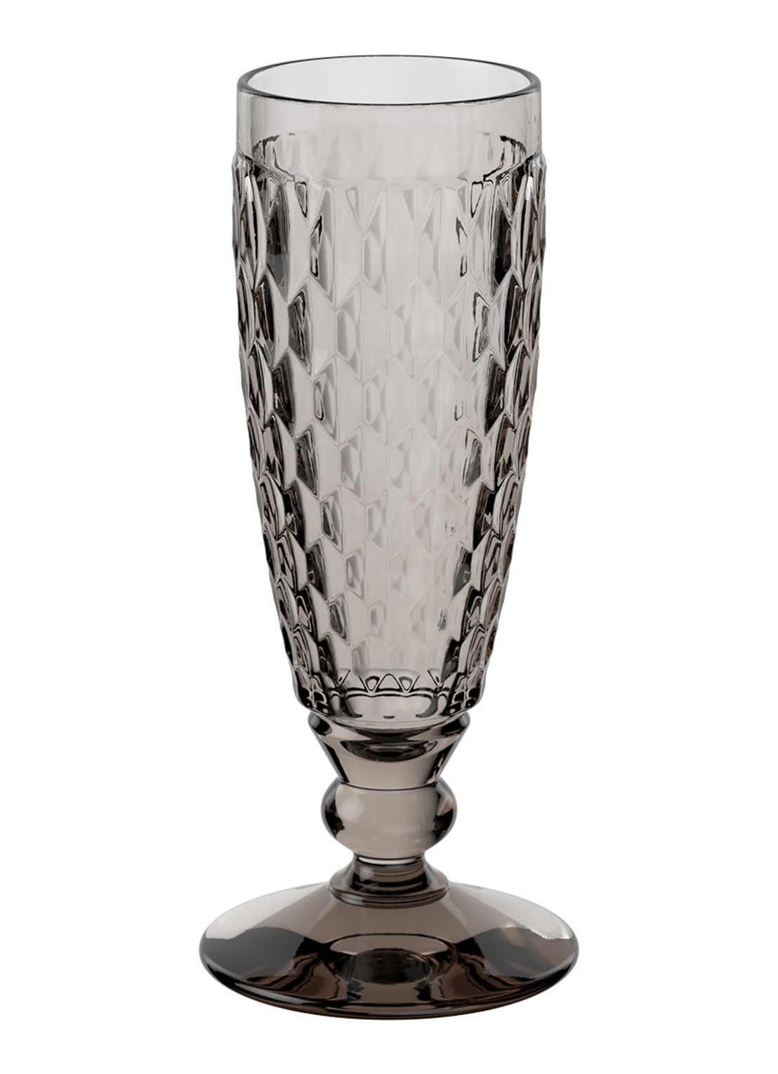 Villeroy & Boch Boston champagneglas 15 cl - voorkant 2 grijs