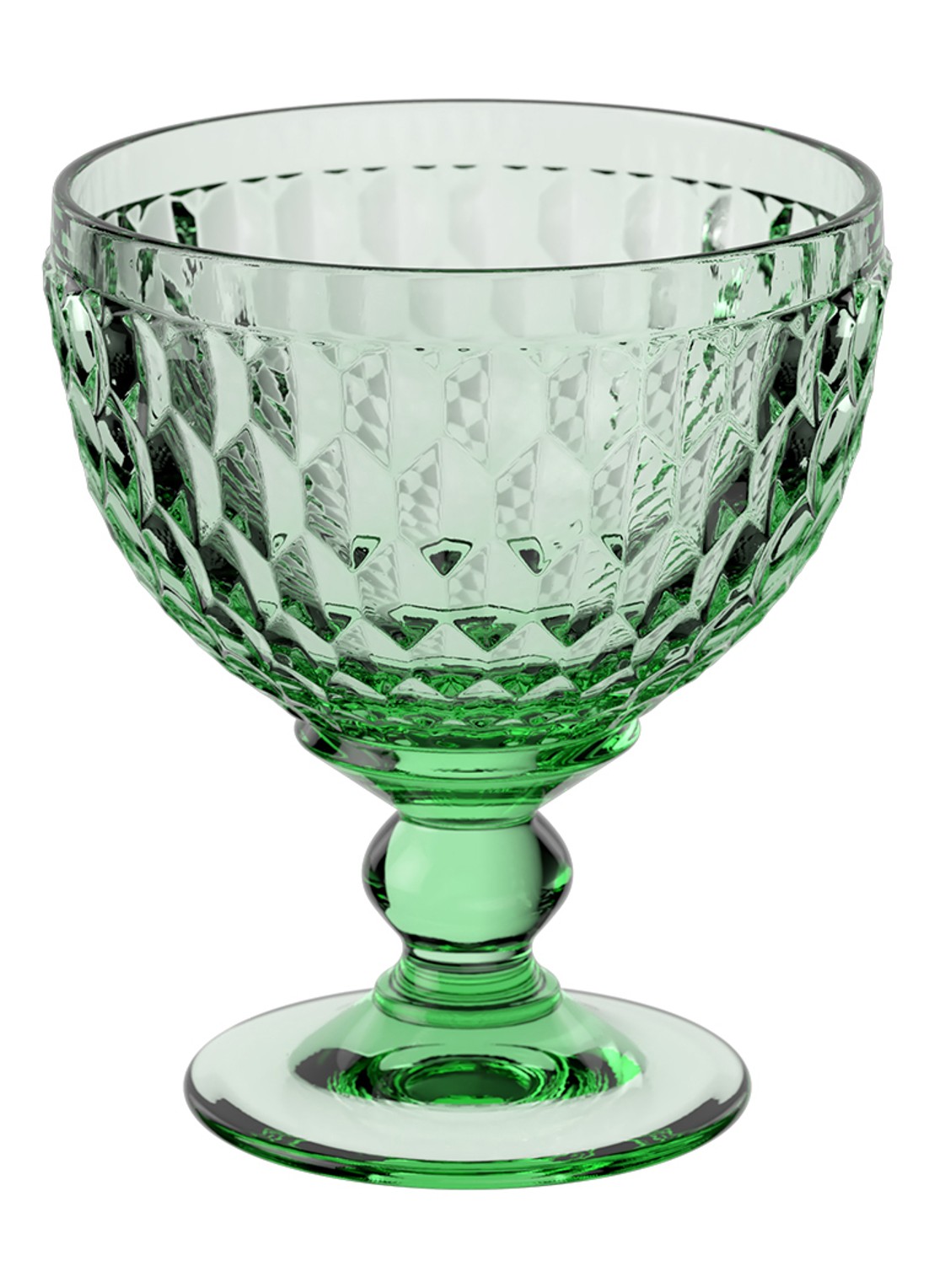 Villeroy & Boch Boston Coloured dessertcoupe 11 cm  - voorkant 2 groen
