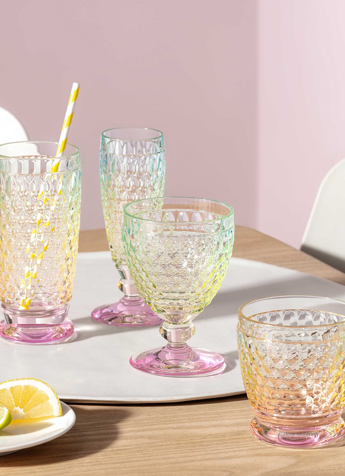 Villeroy & Boch Boston Pearl champagneglas 12 cl - detail transparant