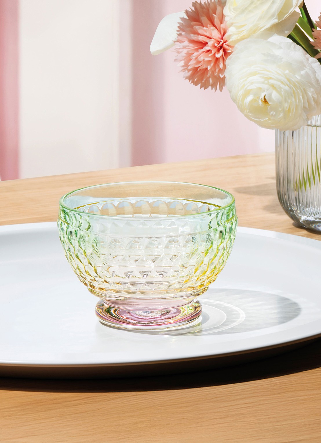 Villeroy & Boch Boston Pearl dessertschaaltje 11,7 cm - voorkant 3 groen