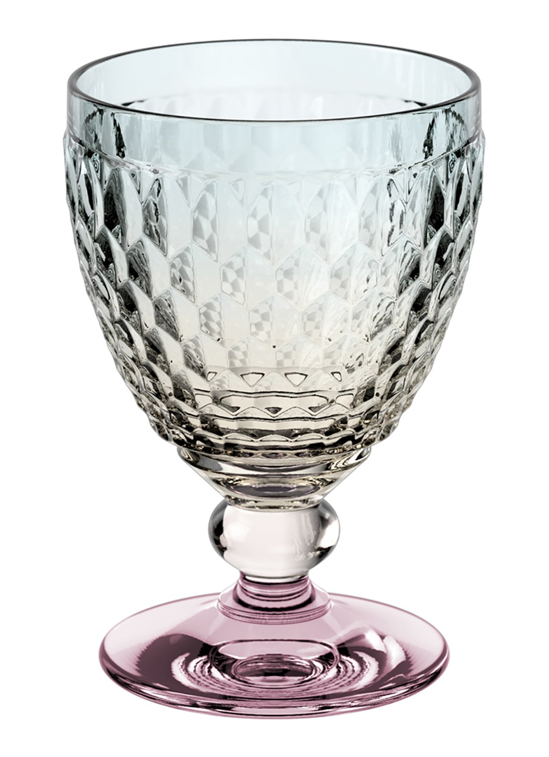 Villeroy & Boch Boston Pearl rode wijnglas 20 cl - voorkant multicolor