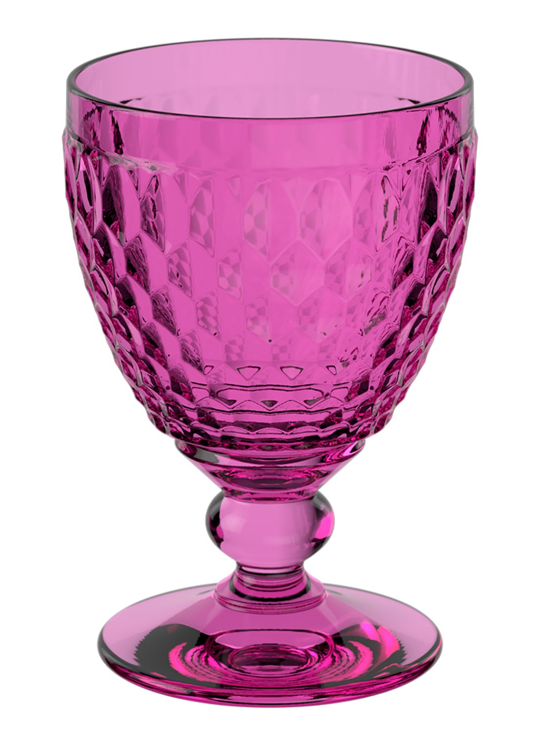 Villeroy & Boch Boston rode wijnglas 20 cl - voorkant 3 paars
