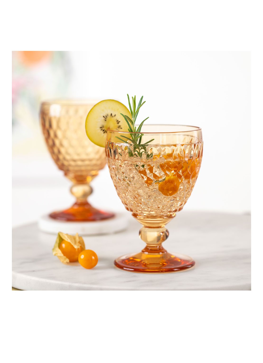 Villeroy & Boch Boston rode wijnglas 20 cl - voorkant 2 orange