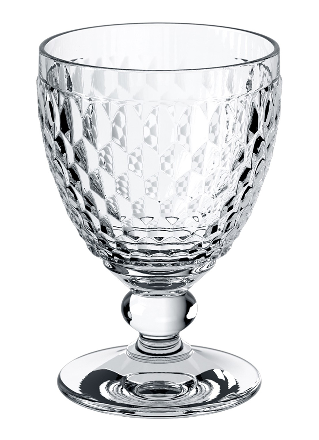 Villeroy & Boch Boston rode wijnglas 31 cl - voorkant 6 transparant