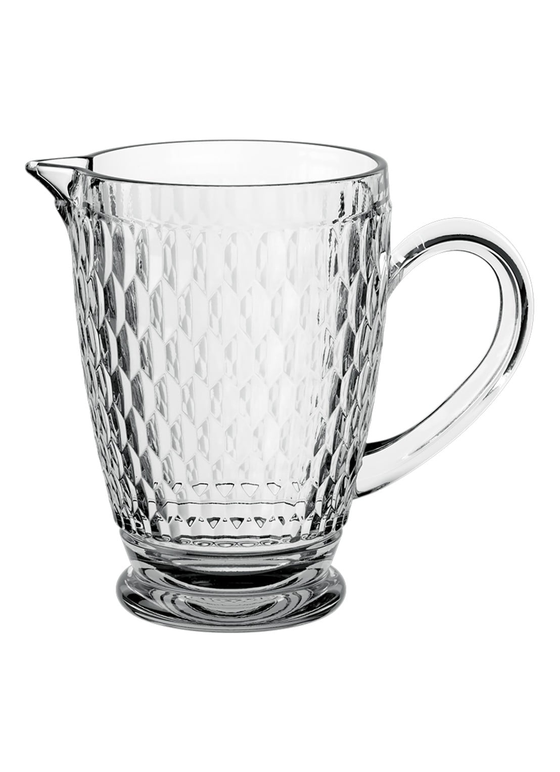 Villeroy & Boch Boston schenkkan 1,3 liter  - voorkant 3 transparant