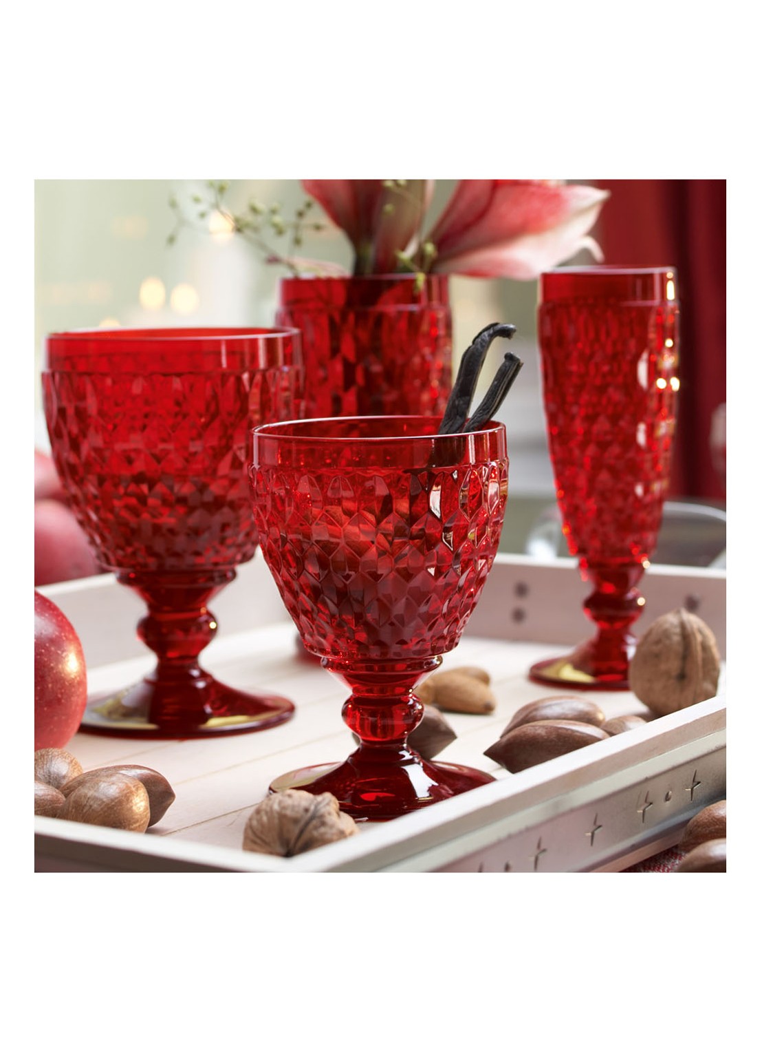Villeroy & Boch Boston wijnglas 23 cl - detail 4 steenrood