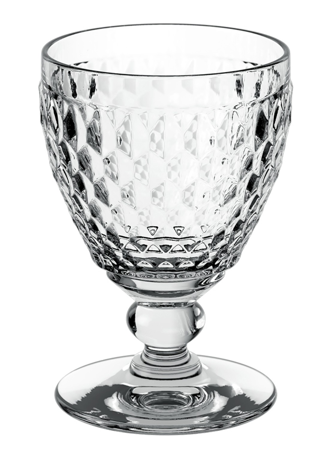 Villeroy & Boch Boston witte wijnglas 23 cl - voorkant transparant