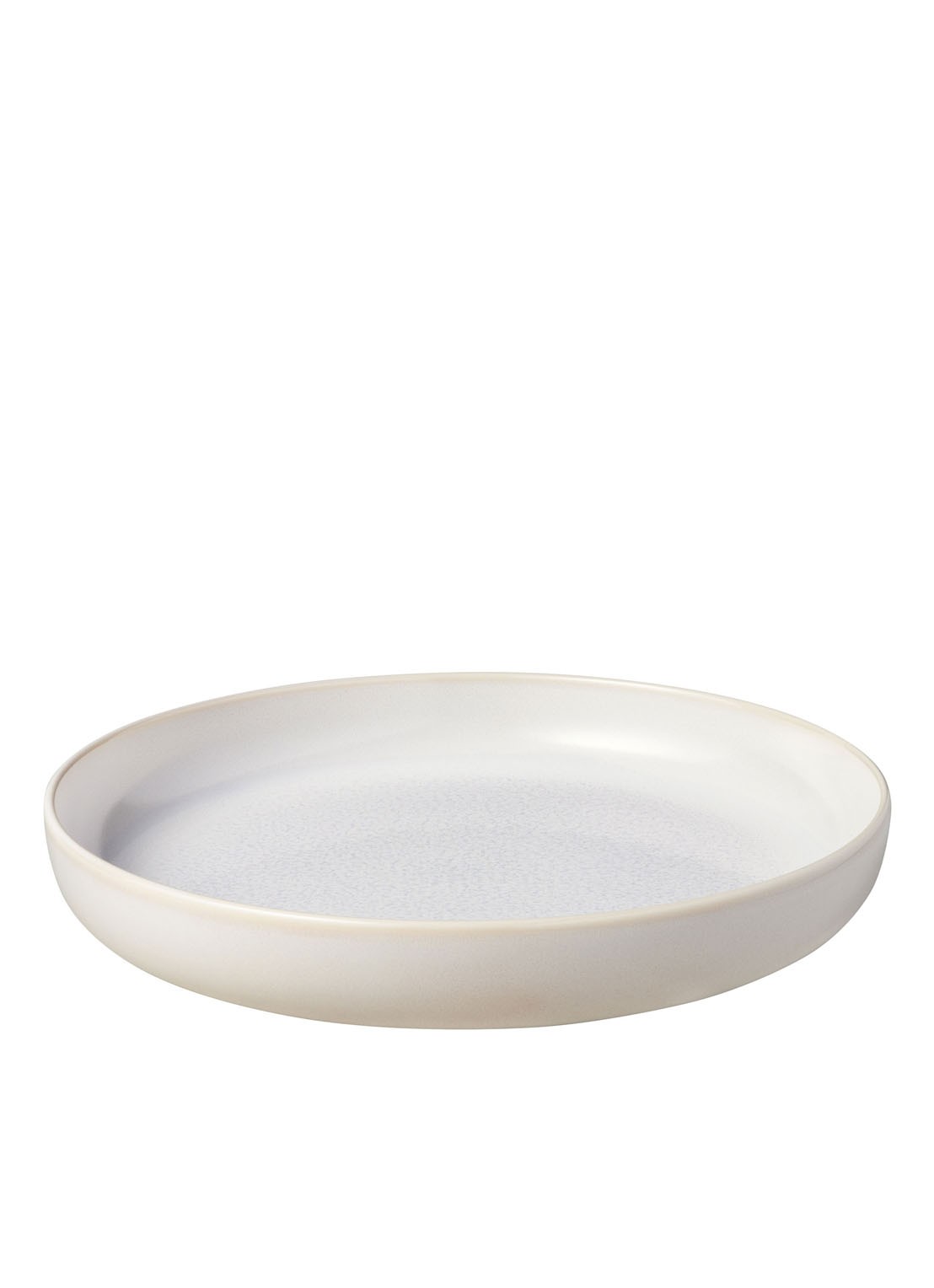 Villeroy & Boch Crafted Cotton diep bord 21,5 cm  - voorkant gebroken wit