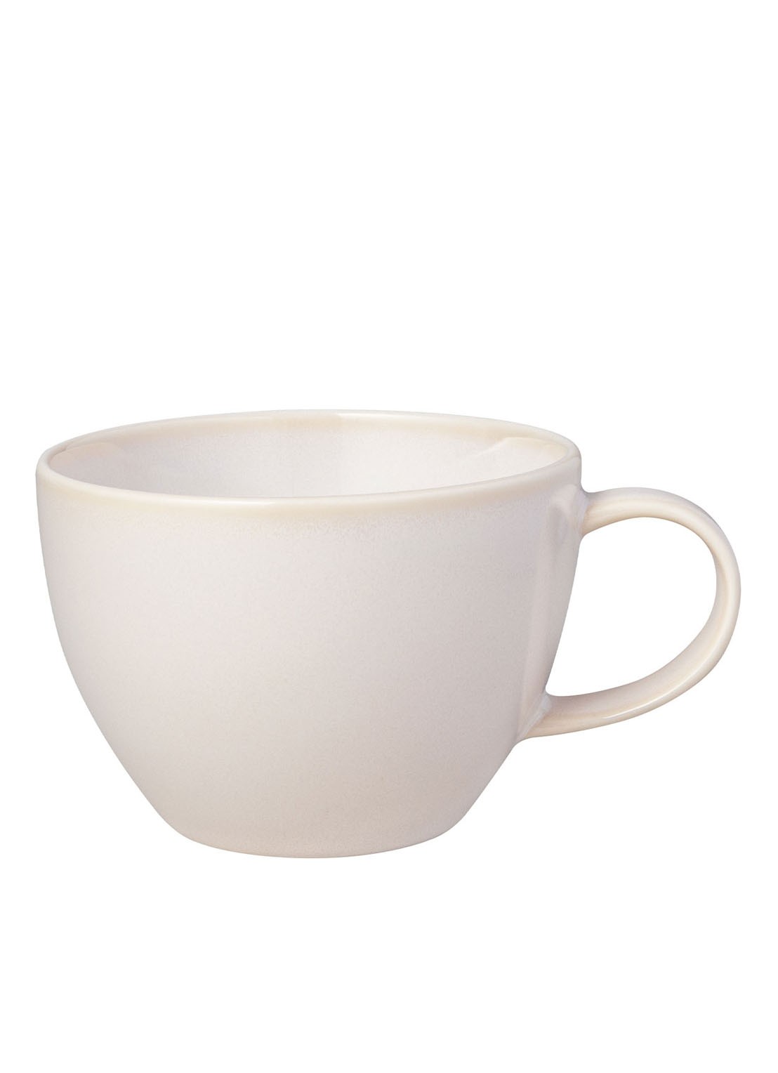 Villeroy & Boch Crafted Cotton koffiekopje 24,7 cl - voorkant 2 gebroken wit