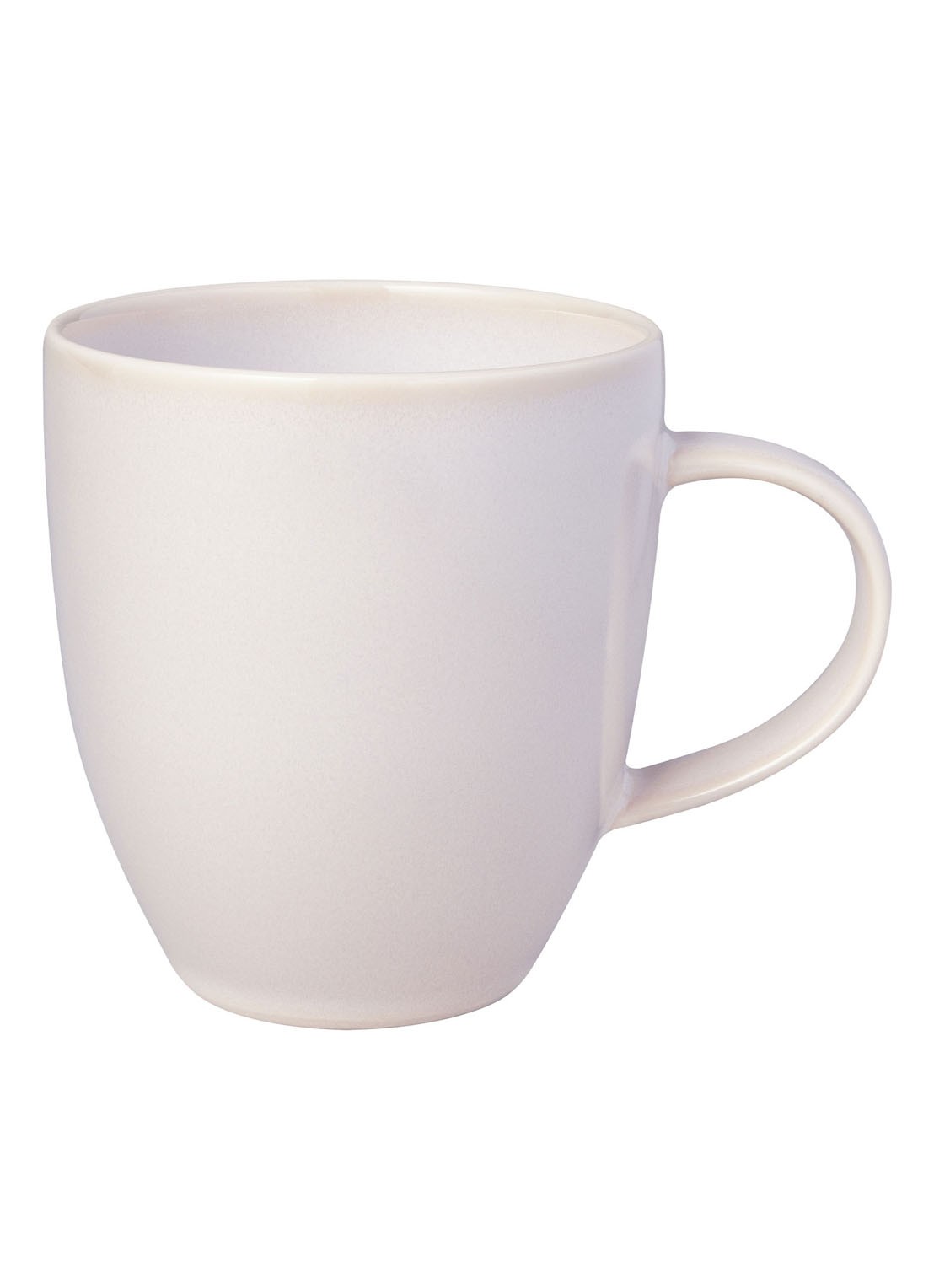 Villeroy & Boch Crafted Cotton mok 35,8 cl - voorkant gebroken wit