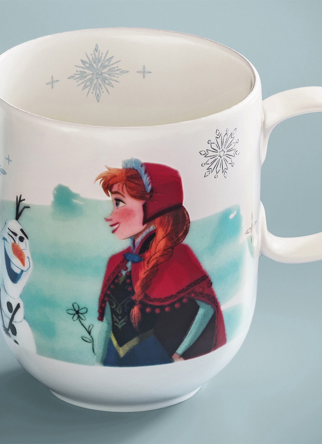 Villeroy & Boch Disney Frozen kinderbeker - achterkant 5 blauw