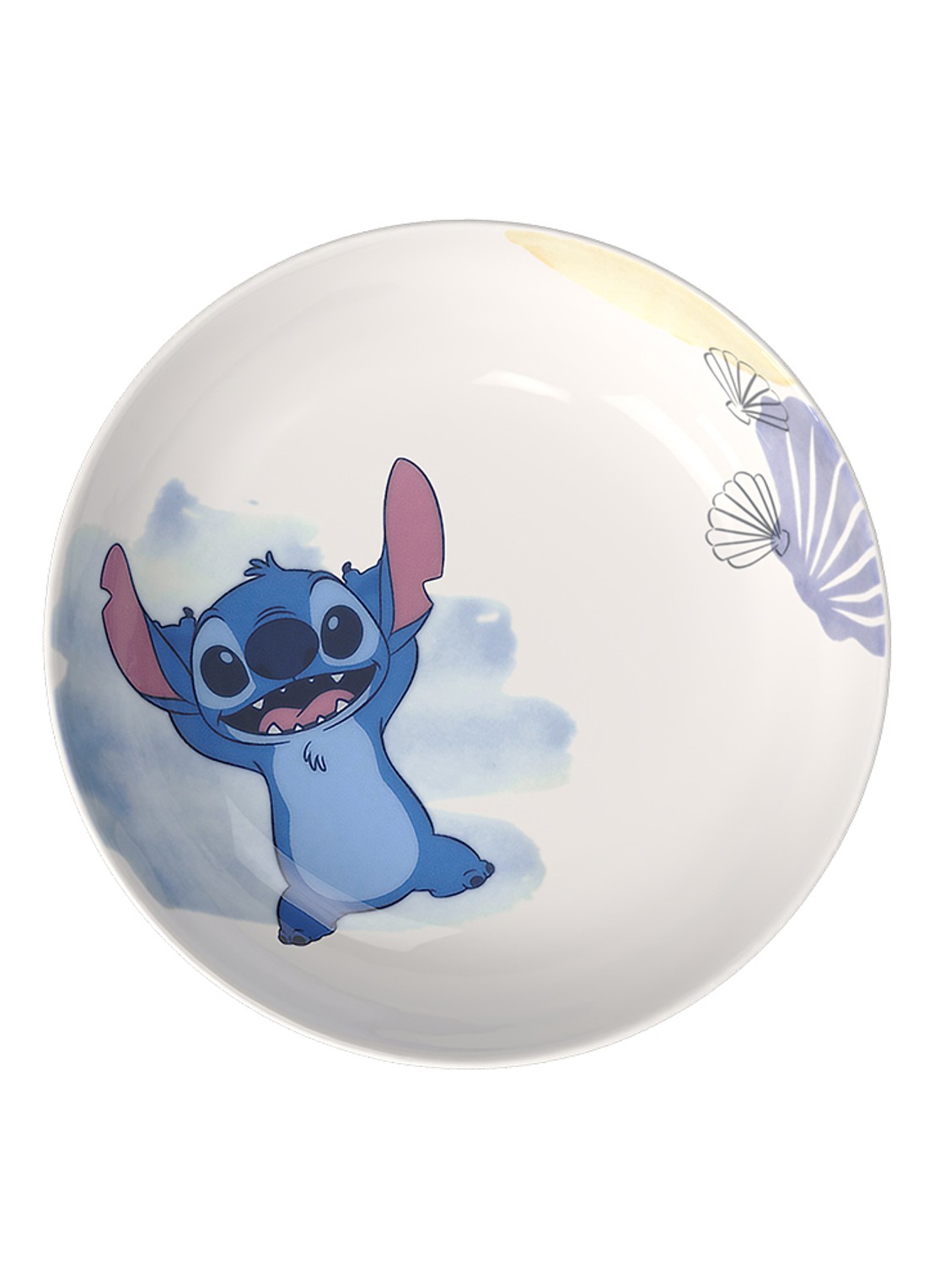 Villeroy & Boch Disney Stitch diep kinderbord 18,5 cm - voorkant 2 blauw